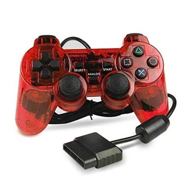 Wired Controller Gamepads For Sony PS2 Playstation2 Dual Shock Console Video Game Joystick Gamepads Long Cable Joypad