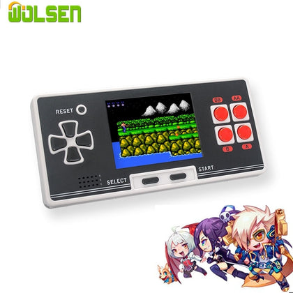 WOLSEN 8 Bit Classic handheld game player 2.8 inch retro video game console Built in 200 games pocket mini best gift for kid