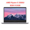 New Arrival Xiaomi RedmiBook 14 Inch Notebook Ryzen Edition AMD Ryzen 5 8GB 256/512GB Ryzen 7 16GB 512GB Windows 10 FHD Laptop