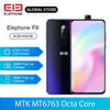 ELEPHONE PX 6.53" FHD+ Full Screen 16MP Pop-Up Camera Mobile Phone Android 9.0 Fingerprint Quad Core MT6763 Smartphone