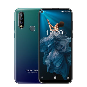 OUKITEL C17 Pro 6.35 inch 4G Smartphone 4GB + 64GB MT6763 13MP Fingerprint Octa Core Android 9.0 Cellphone Mobile Phone 3900mAh