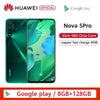 Original Huawei Nova 5 Pro 8GB 128GB 256GB Smartphone 48MP AI Cameras 32MP Front Camera 6.26'' Full Screen Kirin 980 NFC