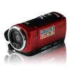 2.7" TFT LCD 16MP HDV-107 Digital Camera HD 720P Photo Video Camcorder 16X Zoom Anti-shake DV LED Fill Light Non-touch Camera