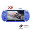 DATA FROG 4.3/5 inch Double Rocker Handheld Game Console Support TV Output X12 Retro Portable Handheld Video Game Console