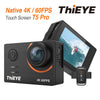 ThiEYE T5 Pro Real Ultra HD 4K 60fps Touch Screen WiFi Action Camera With Live Stream Remote Control 60M underwater Web Camera