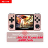 ANBERNIC RG350M Retro Games Aluminum Alloy IPS Screen PS1 gift Video Games console Emulators Handheld Game Player RG351 HDMI TV