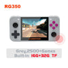 ANBERNIC RG350 IPS Retro Games 350 Video games Upgrade game console 64bit opendingux HDMI TV 2500+ games RG350 PS1 Emulators 16G