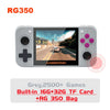 ANBERNIC RG350 IPS Retro Games 350 Video games Upgrade game console 64bit opendingux HDMI TV 2500+ games RG350 PS1 Emulators 16G