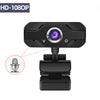 HD Webcam Built-in Dual Mics Smart 1080P Web Camera USB Pro Stream Camera for Desktop Laptops PC Game Cam For OS Windows10/8