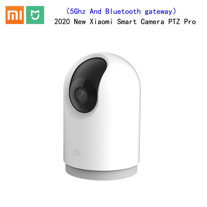 2020 Original Xiaomi Mijia 360 Angle Smart IP Camera PTZ Pro  Gateway and Dual frequency 5ghz Wifi mi Home Kit Security Monitor