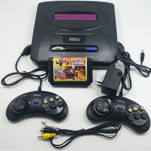 SUP 16bit ,Can run Sega MD2 games， built-in game 368 in 1, plug-in card dual handle video-game-console, factory direct sales