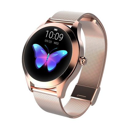 KW10 Women Smart Watch Lady Fitness Bracelet Smartwatch Clock IP68 Waterproof Heart Rate Monitor For Android IOS Sport Tracker