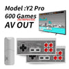 Data Frog Mini 4K Video Game Console Dual Players and Retro Build in REAL 568 Classic Games Wirless Controller HDMI/AV Output