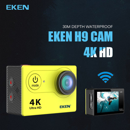 Nouveauté! Original Eken H9R / H9 Ultra HD 4K caméra d'action 30m étanche 2.0 'écran 1080p sport caméra aller extrême pro cam