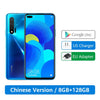 Original Huawei Nova 6 Smartphone 40MP AI Cameras Cellphone 32MP Front Camera 6.57'' Full Screen Kirin 990 Android 10 4G Version