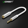 Ugreen Earphone Headphone Connector OMTP to CTIA Converter Cable jack 3.5mm Female to Male Adapter for samsung iPhone HTC  Nokia